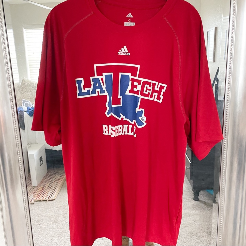 LA Tech Baseball Tee